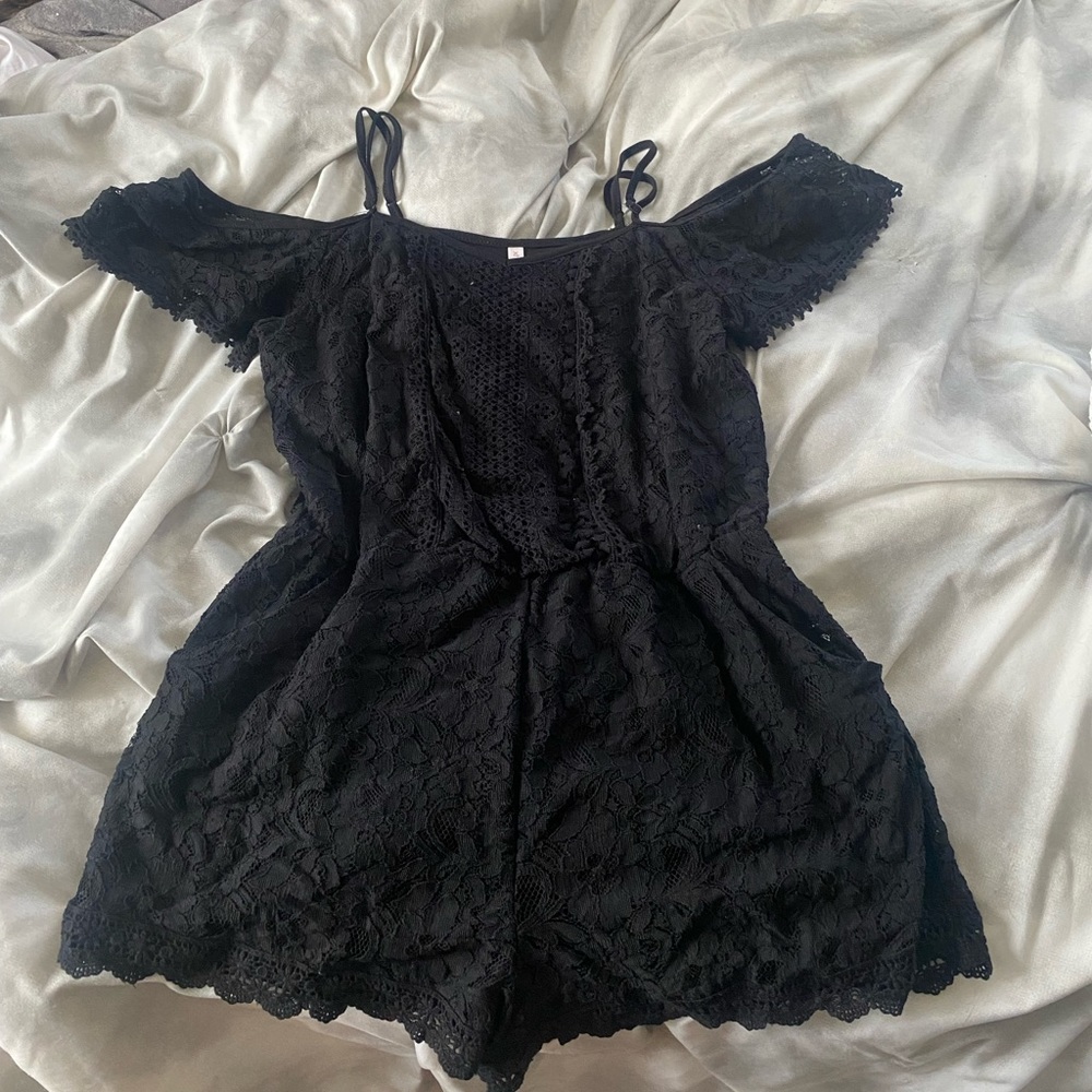 Lace romper